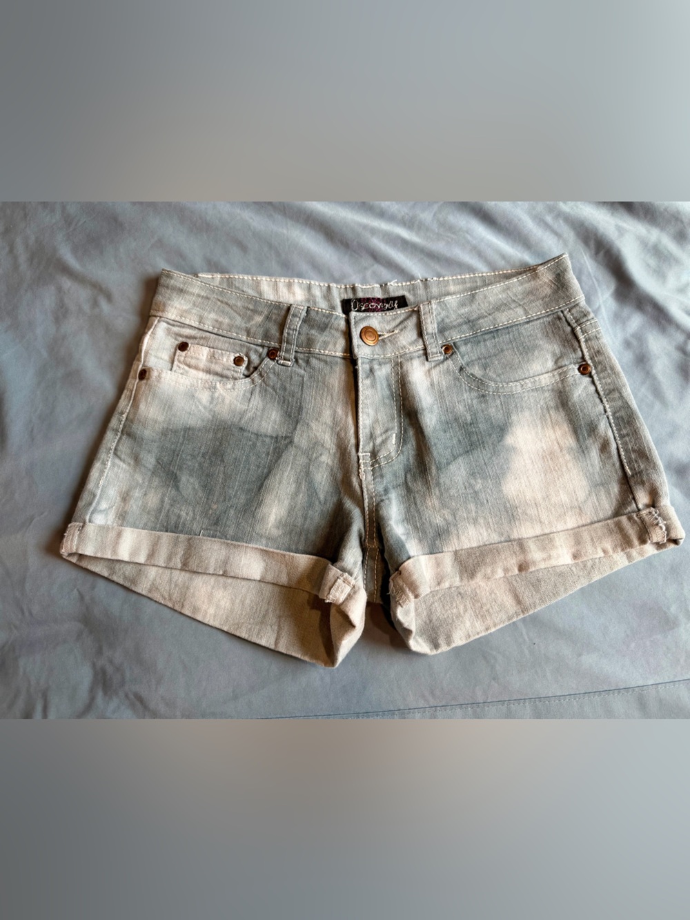 Light Wash Denim Shorts